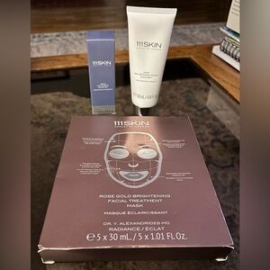 111SKIN Cryo Toning Cleanser, Regenerative Cryo Sports Booster, Face Masks